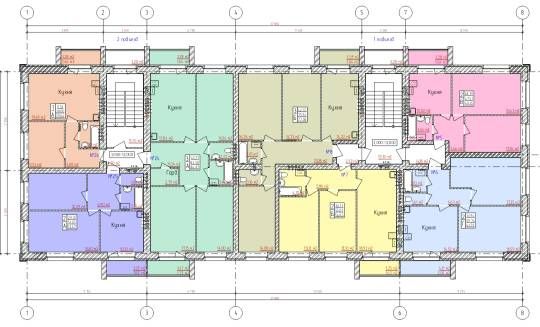 Продажа 2-комнатной квартиры 49,2 м², 1/6 этаж