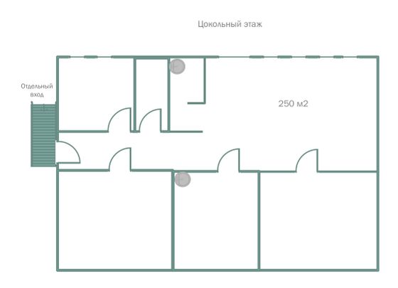 Аренда квартиры со свободной планировкой 250 м², 1/5 этаж