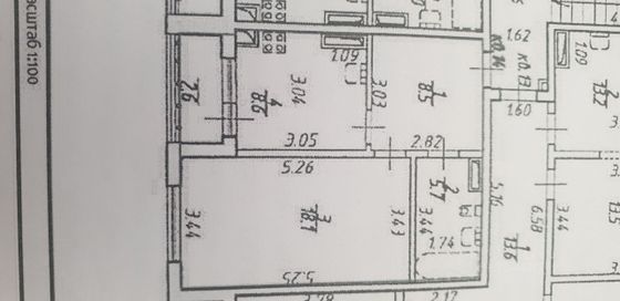 Продажа 1-комнатной квартиры 42,2 м², 4/4 этаж