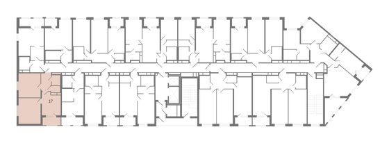 Продажа 2-комнатной квартиры 56 м², 3/12 этаж