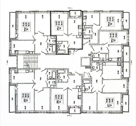 Продажа квартиры со свободной планировкой 38,5 м², 2/5 этаж