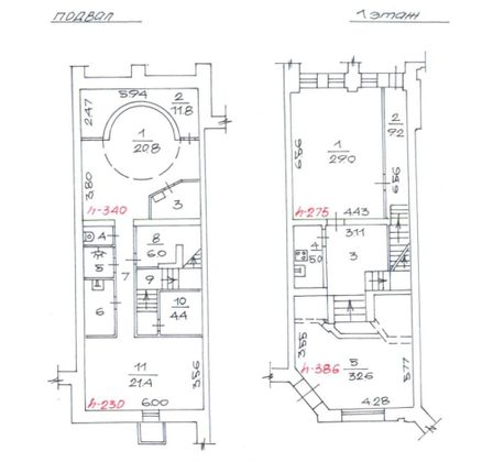 Продажа многокомнатной квартиры 400 м², 1/5 этаж