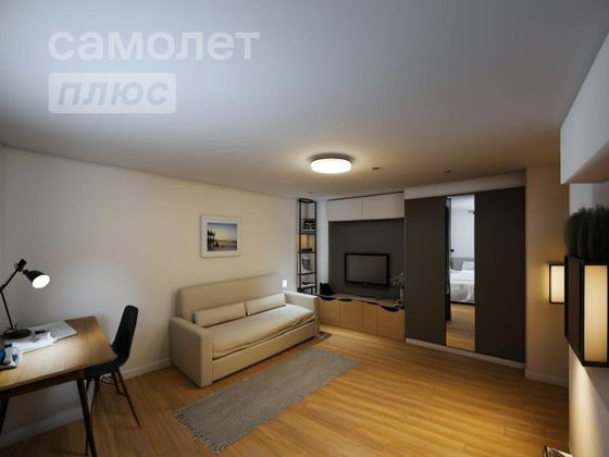 Продажа 1-комнатной квартиры 31,6 м², 2/2 этаж