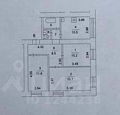 Продажа 3-комнатной квартиры 79,8 м², 1/5 этаж