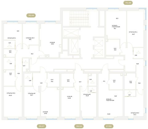 Продажа квартиры-студии 28,2 м², 2/23 этаж