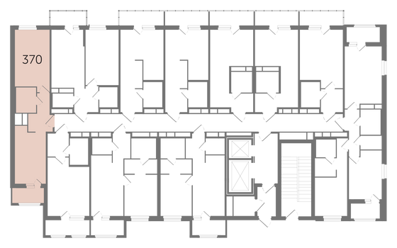 Продажа 1-комнатной квартиры 39 м², 2/12 этаж