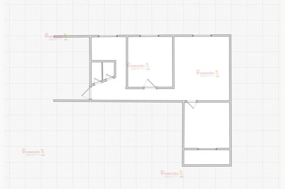 Продажа 3-комнатной квартиры 55 м², 1/9 этаж