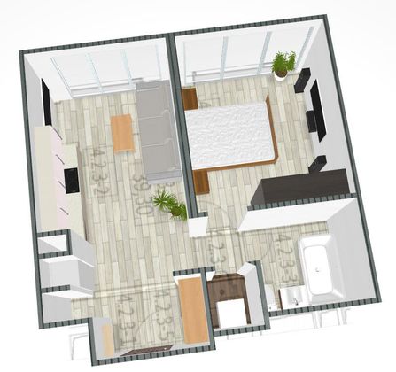 Продажа 2-комнатной квартиры 39,9 м², 2/28 этаж