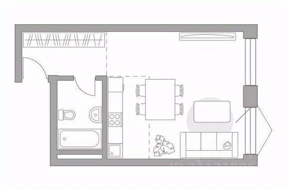 Продажа квартиры-студии 37,2 м², 9/19 этаж