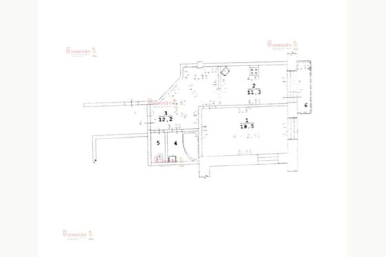 Продажа 1-комнатной квартиры 47 м², 3/3 этаж