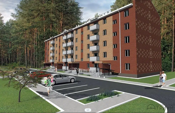 Продажа 1-комнатной квартиры 35,3 м², 2/5 этаж