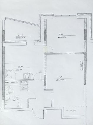 Продажа 2-комнатной квартиры 52 м², 2/14 этаж