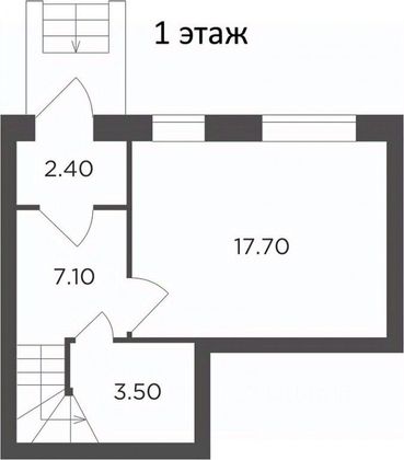 Продажа дома, 57,6 м², с участком 1 сотка