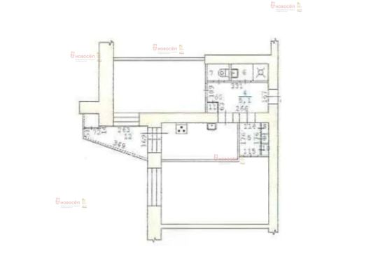 Продажа 2-комнатной квартиры 55,4 м², 7/9 этаж