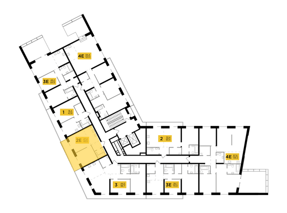 Продажа 2-комнатной квартиры 45,5 м², 15/16 этаж