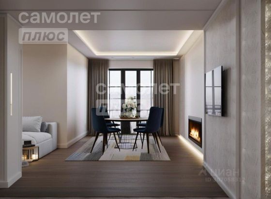 Продажа 2-комнатной квартиры 39,5 м², 19/26 этаж