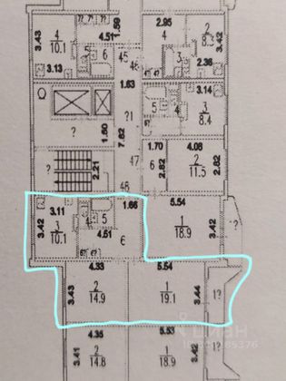 Продажа 2-комнатной квартиры 60 м², 2/10 этаж