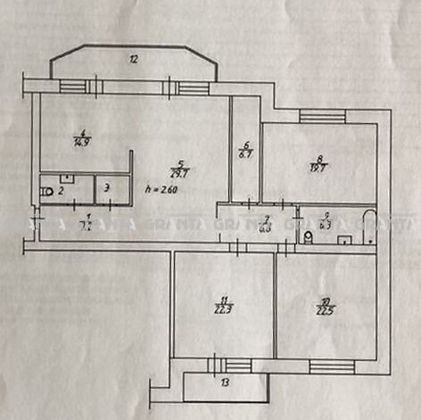 Продажа 4-комнатной квартиры 141 м², 10/16 этаж