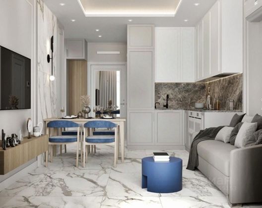 Продажа 2-комнатной квартиры 45 м², 16/53 этаж