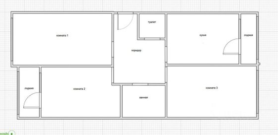 Продажа 3-комнатной квартиры 92,3 м², 4/18 этаж
