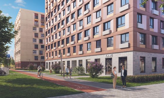 Продажа 2-комнатной квартиры 55,4 м², 24 этаж