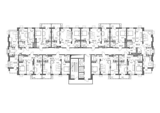 Продажа 2-комнатной квартиры 53,1 м², 18/19 этаж