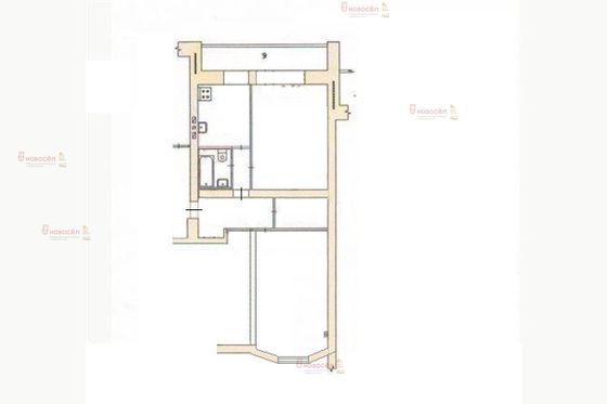 Продажа 2-комнатной квартиры 56 м², 1/10 этаж