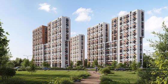 Продажа 2-комнатной квартиры 61,4 м², 4/22 этаж