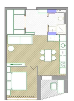 Продажа 1-комнатной квартиры 42,3 м², 15/16 этаж