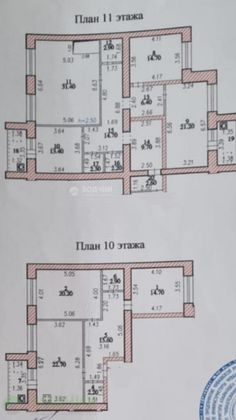 Продажа многокомнатной квартиры 212,5 м², 10/11 этаж