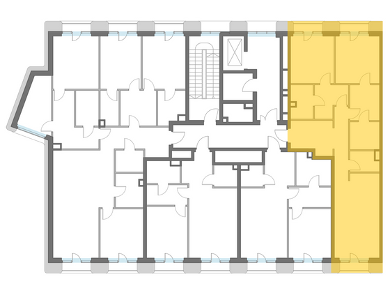 Продажа 2-комнатной квартиры 92,3 м², 2/7 этаж