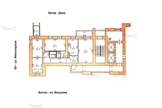 Продажа 4-комнатной квартиры 81 м², 10/14 этаж