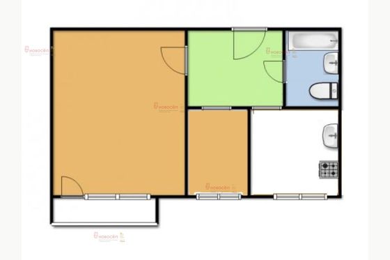 Аренда 2-комнатной квартиры 43 м², 5/5 этаж