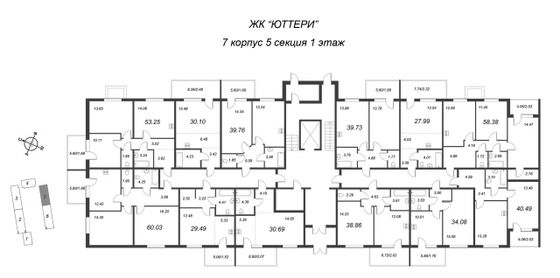 Продажа 1-комнатной квартиры 40,5 м², 1/5 этаж