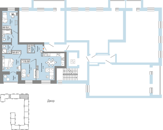 Продажа 4-комнатной квартиры 82 м², 7/7 этаж