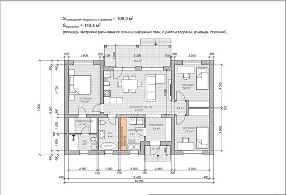 Продажа дома, 102 м², с участком 10 соток