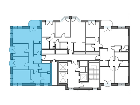 Продажа 3-комнатной квартиры 98,1 м², 7/27 этаж