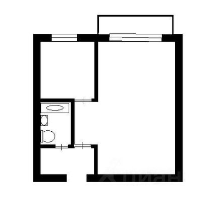 Продажа 1-комнатной квартиры 35 м², 12/12 этаж