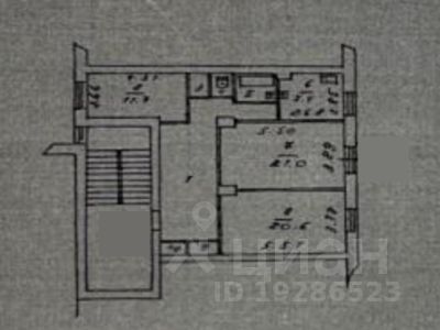 Продажа 3-комнатной квартиры 89 м², 5/5 этаж