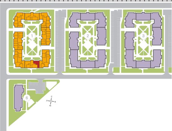 77,9 м², 3-комн. квартира, 1/4 этаж