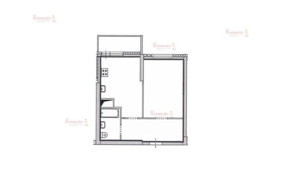 Продажа 1-комнатной квартиры 38,6 м², 8/26 этаж