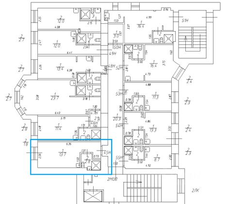Продажа квартиры-студии 16,5 м², 3/7 этаж