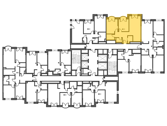 Продажа 2-комнатной квартиры 69 м², 19/28 этаж