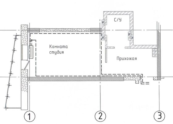 Продажа квартиры-студии 32,8 м², 11/26 этаж