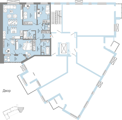 Продажа 4-комнатной квартиры 121 м², 7/8 этаж