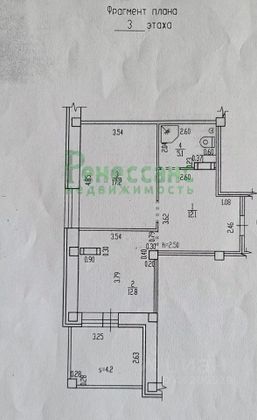 Продажа 1-комнатной квартиры 51 м², 3/10 этаж