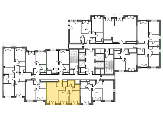 Продажа 2-комнатной квартиры 66,7 м², 25/28 этаж