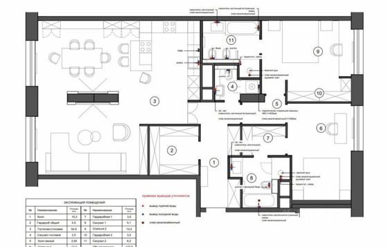 Продажа 3-комнатной квартиры 126 м², 6/24 этаж