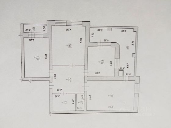 Продажа 3-комнатной квартиры 120 м², 5/10 этаж