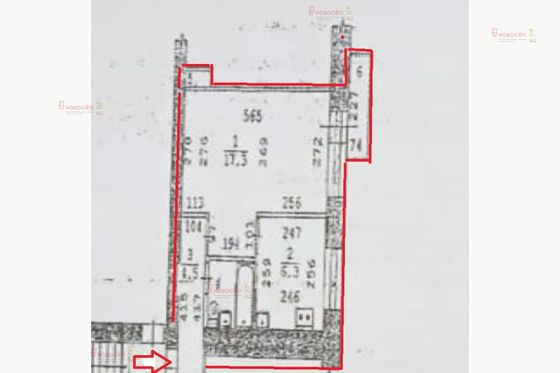 Продажа 1-комнатной квартиры 31 м², 4/5 этаж